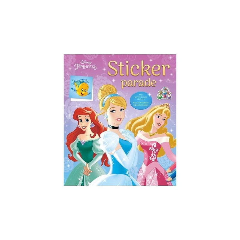 Défilé d'autocollants de princesses Disney Deltas