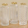 Boltze Home Vase Adore Ø5x13cm verre transparent transparent