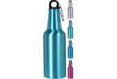 Sportfles aluminium met karabijnhaak 600ml
