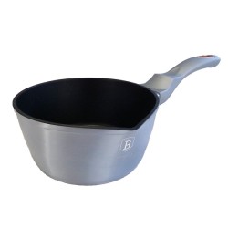 BerlingerHaus BerlingerHaus Steelpan met Tuit Ø16cm Aluminium ook inductie moonlight blue/grey