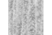 Rideau de porte queue de chat 100x240cm gris/blanc mélangé 100% polypropylène