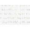 Rideau anti-mouches Charlotte 90x220cm blanc 100% PVC