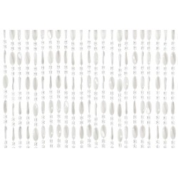 Vliegengordijn Charlotte 100x240cm wit 100% PVC