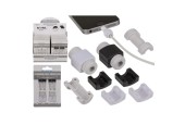 Protection pour câble de charge noir ou blanc