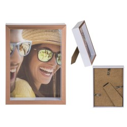 Cadre photo cuivre plastique 13x18cm