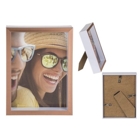 Cadre photo cuivre plastique 13x18cm