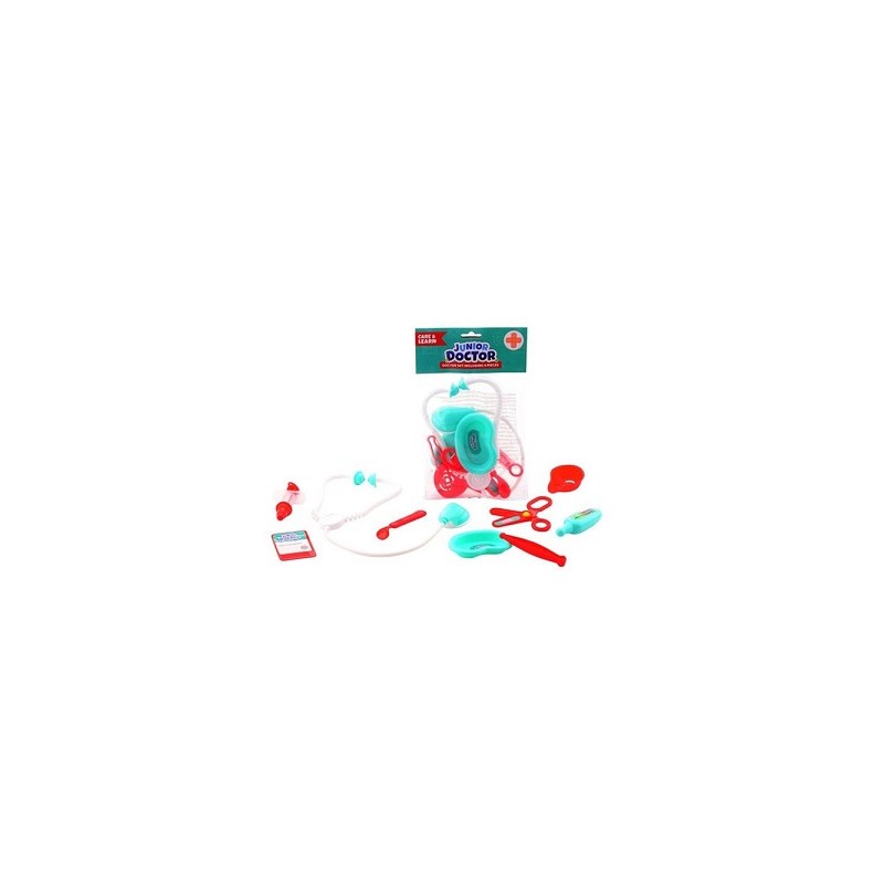 John Toy Doctor ensemble de jeu 9 pièces dans un sac
