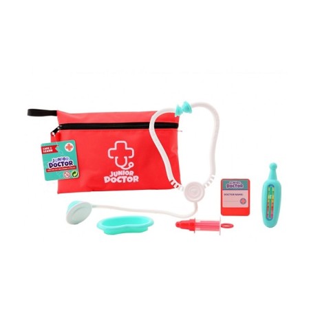 John Toy Doctor ensemble de jeu 6 pièces dans un sac