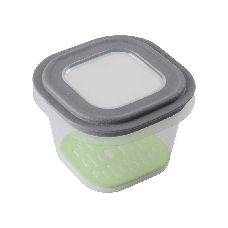 Sunware Sigma Home Voorraaddoos 0.8 liter grijs 13x13x9cm