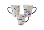 Mug nautique Ø8,5x10,5cm