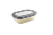 Sunware Sigma Home Boîte à fromage avec plateau 2 litres transparent/gris foncé 26,5x17,2x10,5cm