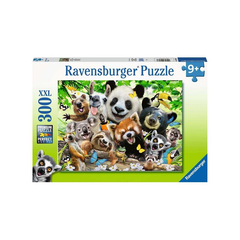 Ravensburger puzzel Wildlife selfie 300 stukjes