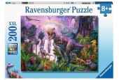 Ravensburger puzzel Land van de Dino's 200 stukjes
