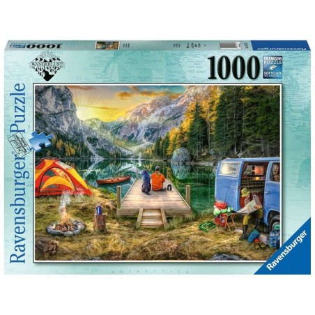 Ravensburger puzzel Rustige Kampeerplek 1000 stukjes