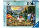 Ravensburger puzzle Camping calme 1000 pièces