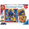 Ravensburger puzzel Onze held Sam 3x49 stukjes