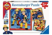 Ravensburger puzzel Onze held Sam 3x49 stukjes