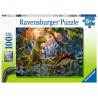 Ravensburger puzzel Oase van Dino's 100 stukjes