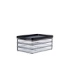 Mepal Omnia boîte à produits carnés 3 couches noir 23x14,9x10cm