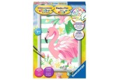 Ravensburger Schilderen op nummer flamingo
