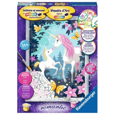 Ravensburger Peinture par numéro licornes