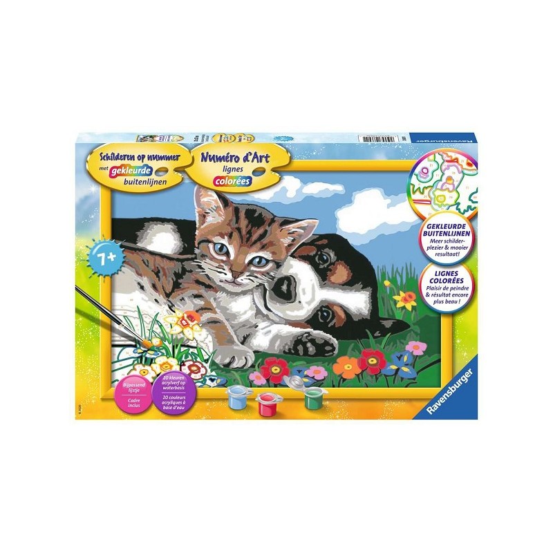 Ravensburger Peinture par numéro Une belle amitié