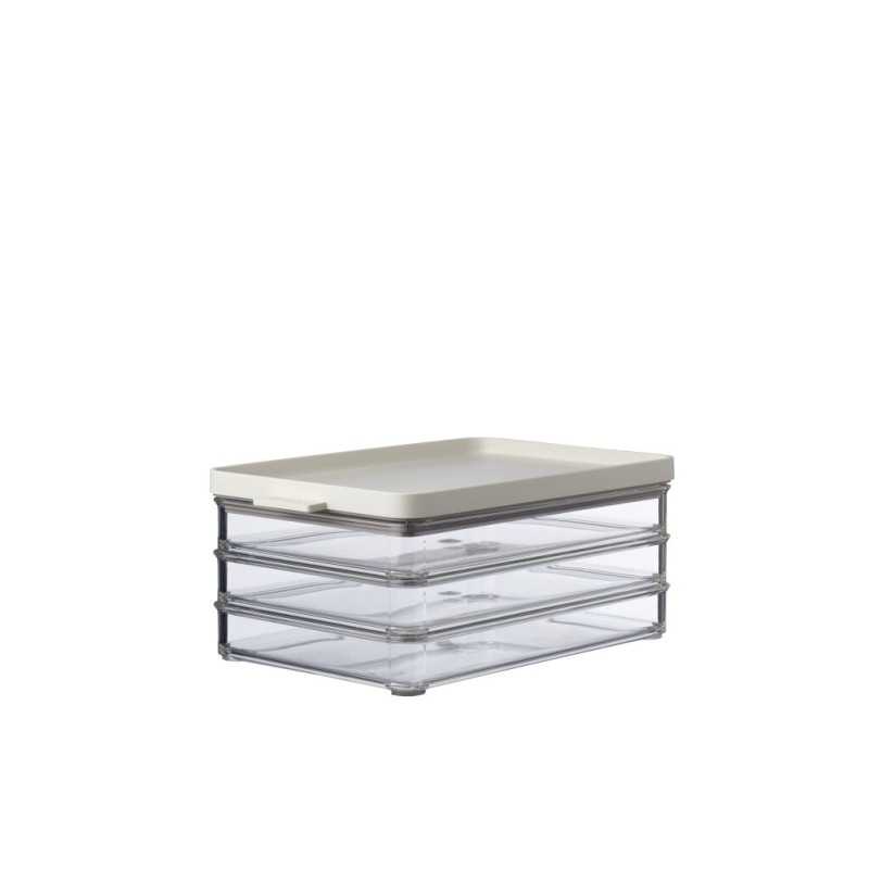 Mepal Omnia vleeswarendoos 3-laags nordic white 23x14,9x10cm