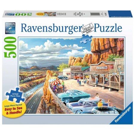 Ravensburger puzzel Mooi uitzicht 500 stukjes