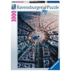 Ravensburger puzzel Parijs van Bovenaf Gezien 1000 stukjes
