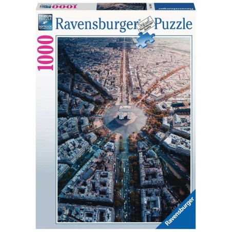 Ravensburger puzzel Parijs van Bovenaf Gezien 1000 stukjes