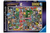 Ravensburger puzzle Awesome Alphabet E & F 1000 pièces