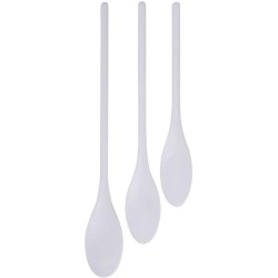 pollepelset 3-delig wit kunststof