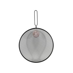 Spatdeksel rond 29cm mat zwart
