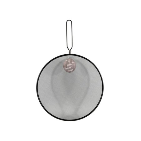 Cache-éclaboussures rond 29cm noir mat