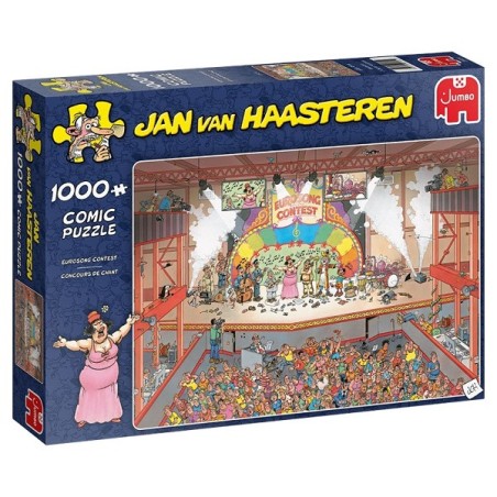 Puzzle Jumbo Jan van Haasteren Festival Eurosong 1000 pièces