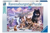 Ravensburger puzzle Loups dans la neige 2000 pièces