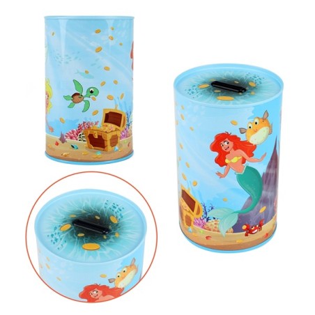 Toi Toys Mermaids Tirelire imprimée avec sirène