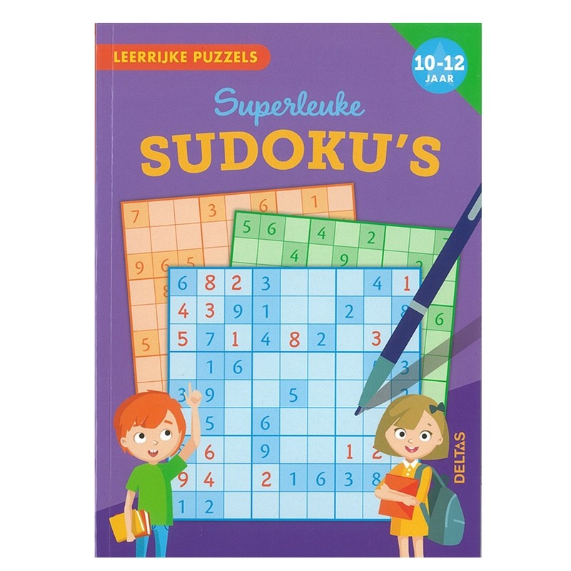 Deltas Puzzles éducatifs - Sudokus super amusants (10-12 ans)