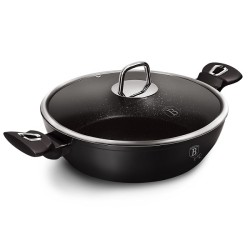 BerlingerHaus Black Silver Poêle Ø28 Aluminium pour induction