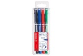 Stabilo Sensor fineliners 0,3mm etui 4 kleuren