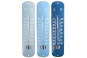 Esschert Design Blauwtinten thermometer zink