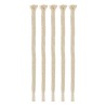 Esschert Design Torch bambou mèche de rechange en coton lot de 5