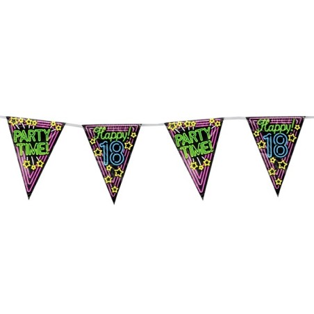 Paperdreams Drapeau de fête Néon - 18