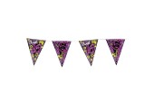 Paperdreams Neon party flag - Sweet 16