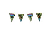 Paperdreams Neon party flag - Pensioen