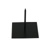 Socle en fer Basic 18x18x18cm Noir (Pick ou plug ou standard)