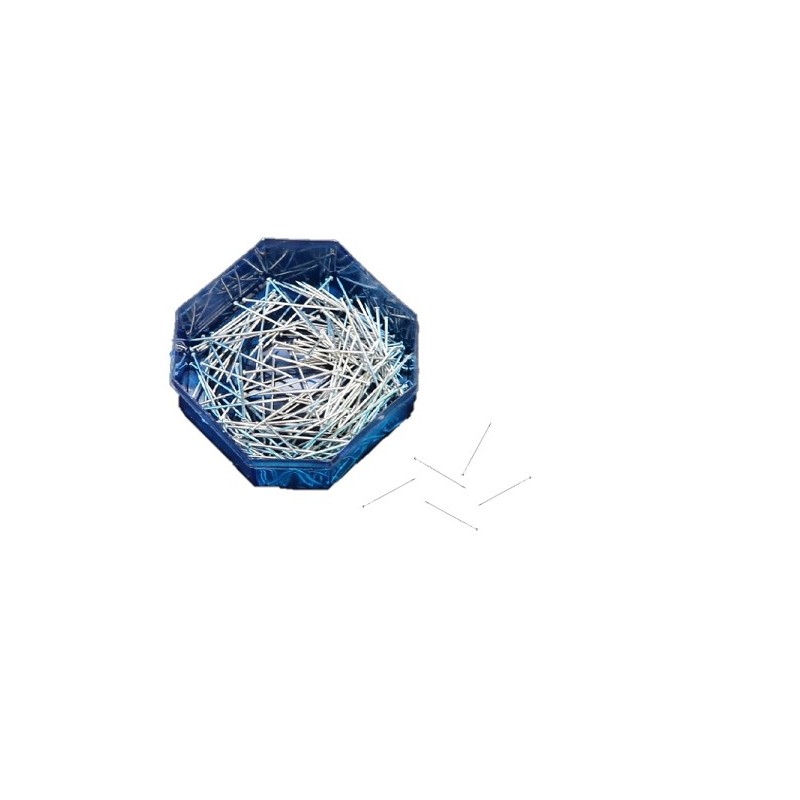 Aiguilles Hobby 25 grammes Argent