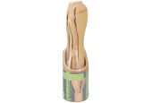 Set de spatules en bambou 5 pièces
