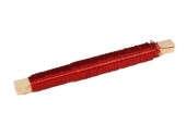 Hobby Fil de bobinage cuivre 0,50mm 50gramme Rouge