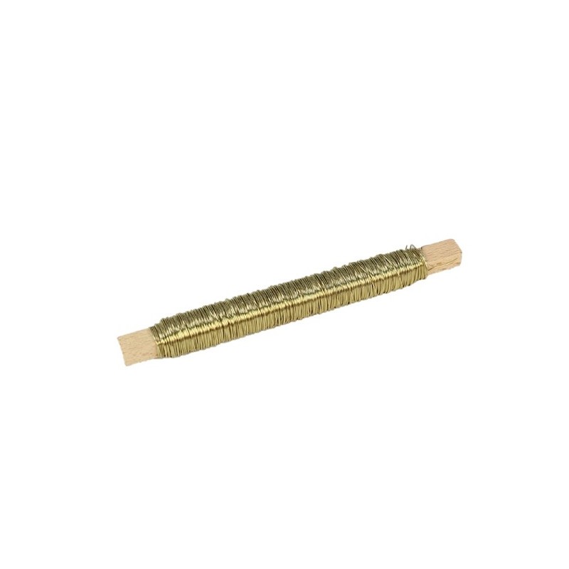 Hobby Wikkeldraad koper 0.50mm 50gram Goud